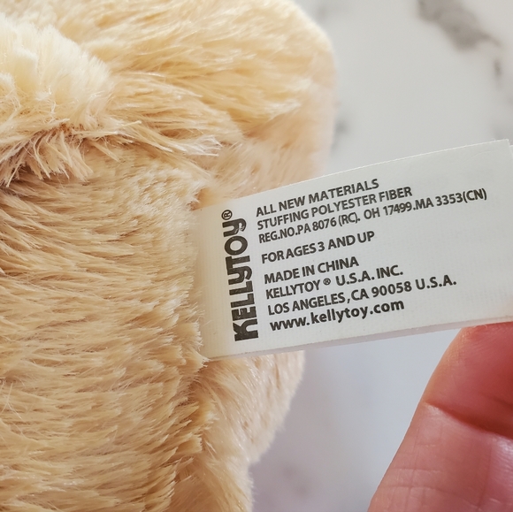 Lion Plush Stuffed Animal with LOVE Heart - Picture 3 of 8